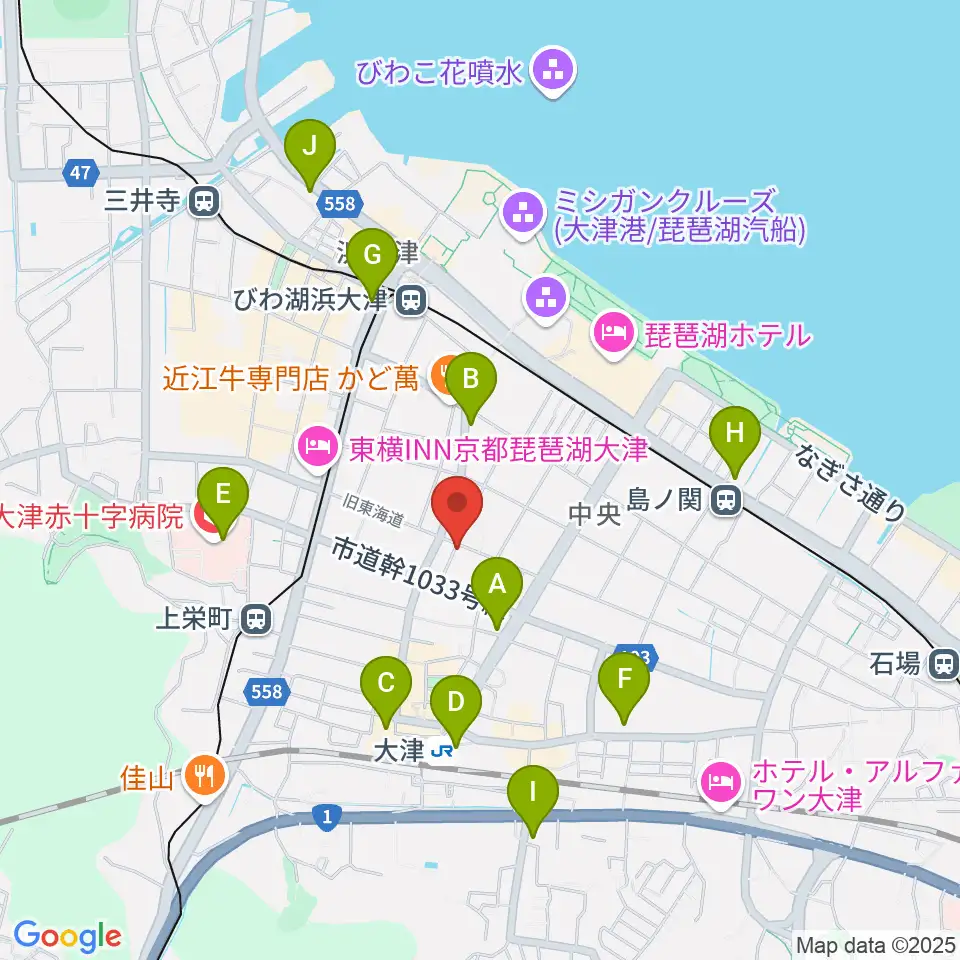 初音屋楽器周辺のコンビニエンスストア一覧地図