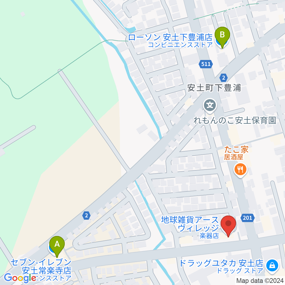 地球雑貨アース･ヴィレッジ周辺のコンビニエンスストア一覧地図