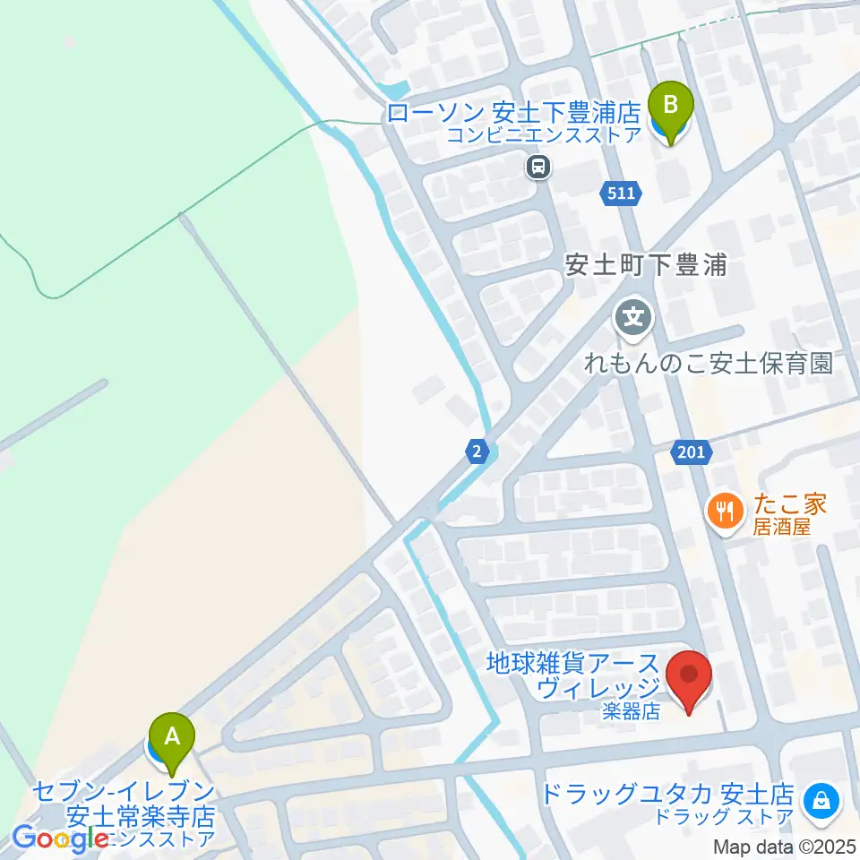 地球雑貨アース･ヴィレッジ周辺のコンビニエンスストア一覧地図
