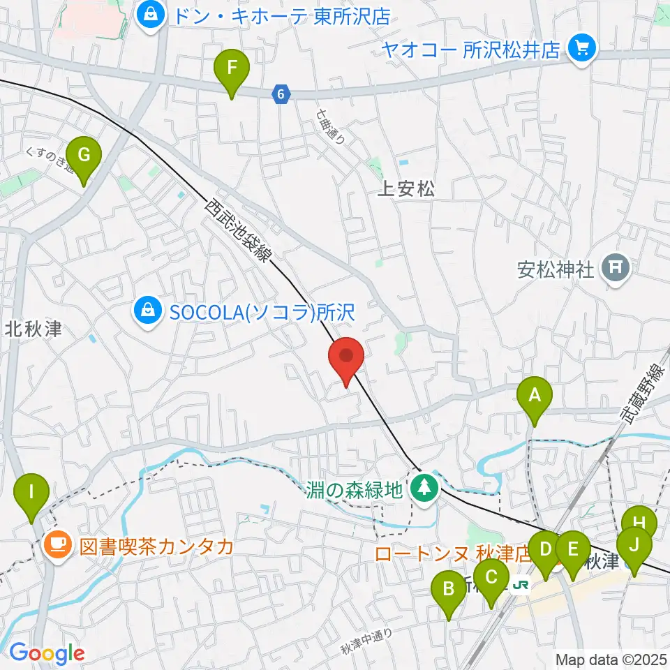 GRINNING DOG studio周辺のコンビニエンスストア一覧地図