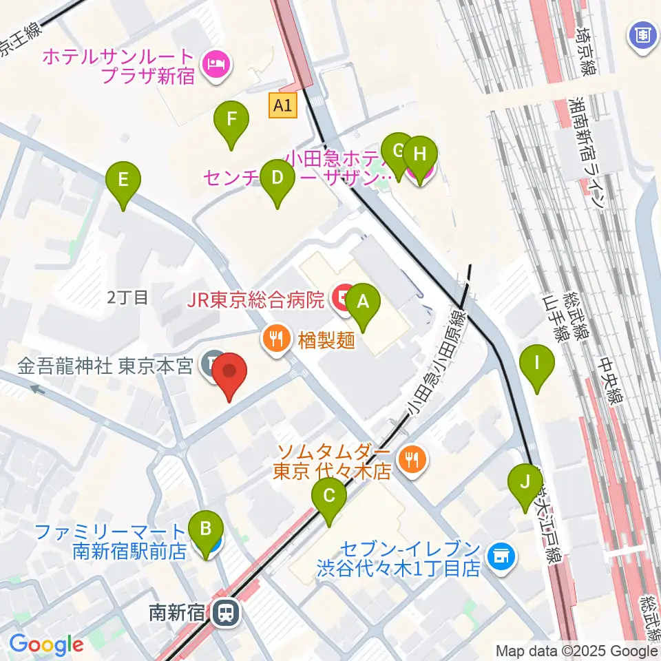 絃楽器のイグチ周辺のコンビニエンスストア一覧地図