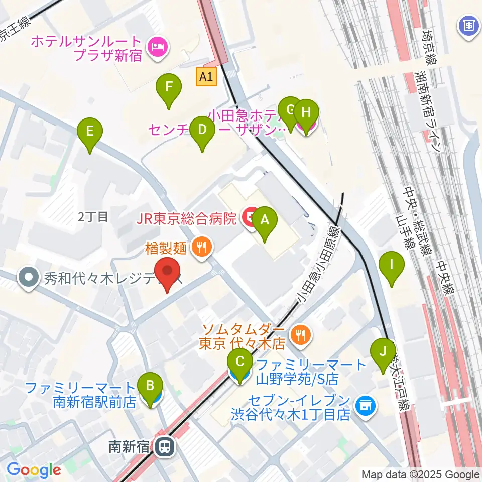 絃楽器のイグチ周辺のコンビニエンスストア一覧地図