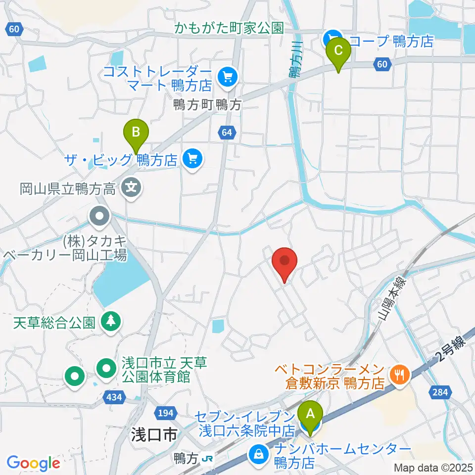 弦楽器工房 La Pergola周辺のコンビニエンスストア一覧地図