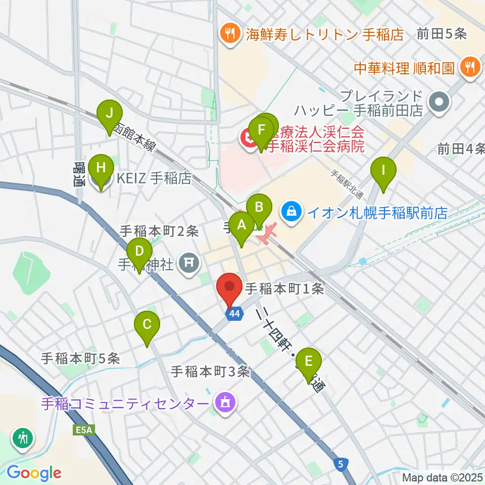 三響楽器周辺のコンビニエンスストア一覧地図