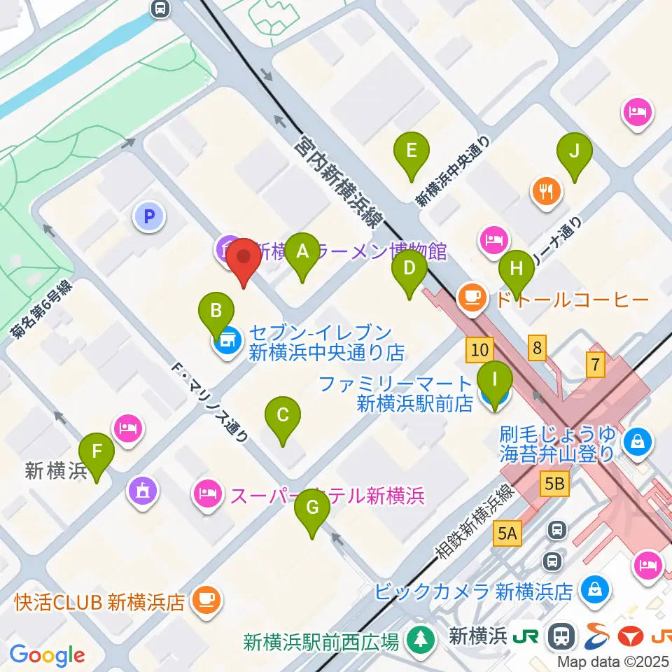 弦楽器工房 拓蔵周辺のコンビニエンスストア一覧地図