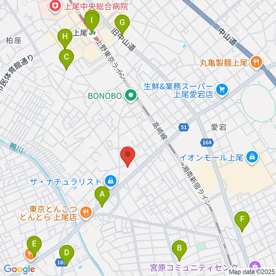 アーモンドグリーン周辺のコンビニエンスストア一覧地図