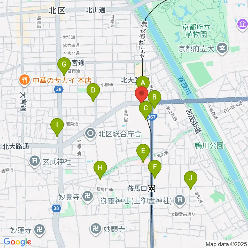 アメリカヤ楽器店周辺のコンビニエンスストア一覧地図