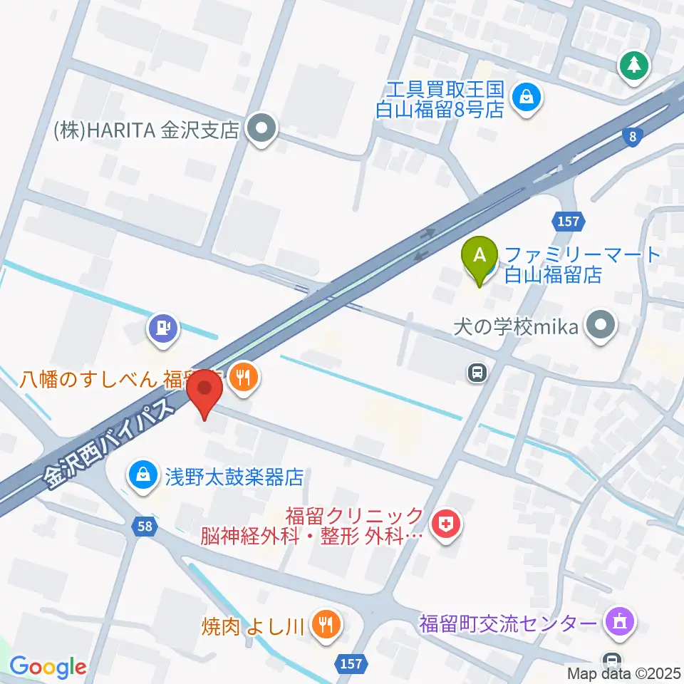 浅野太鼓楽器店周辺のコンビニエンスストア一覧地図