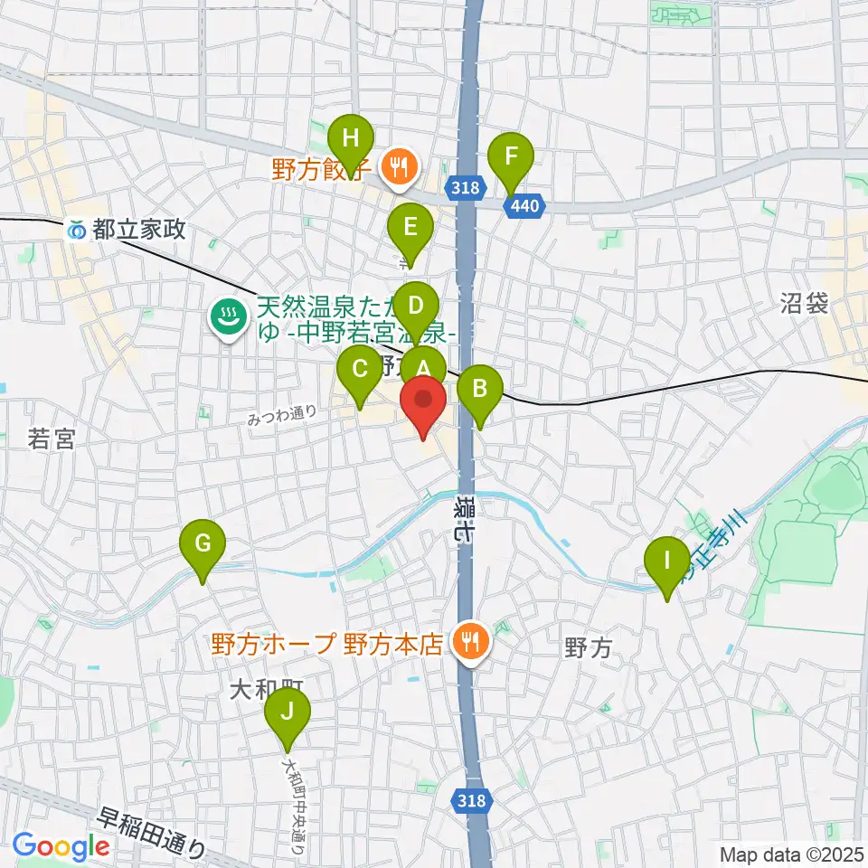 Custom Shop CANOPUS周辺のコンビニエンスストア一覧地図
