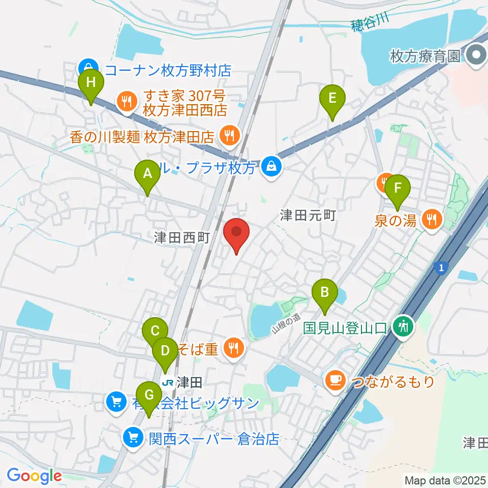 バイオリン工房クレモナ周辺のコンビニエンスストア一覧地図