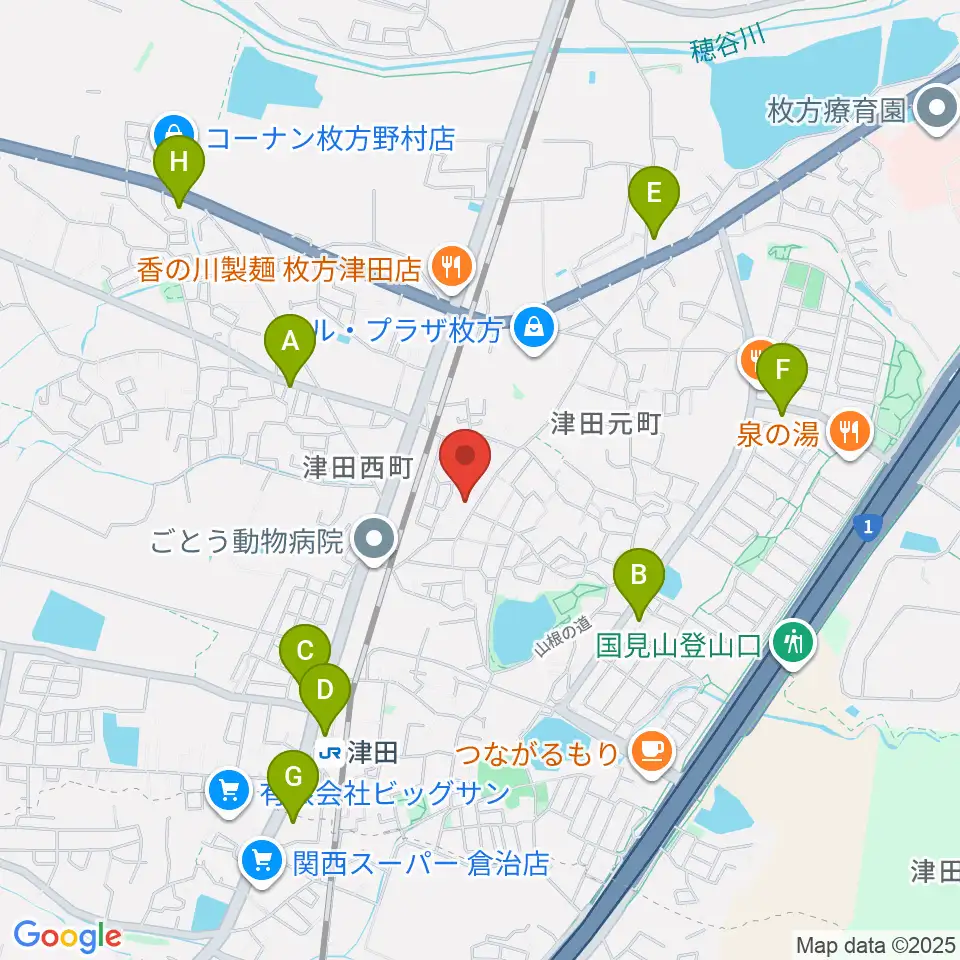 バイオリン工房クレモナ周辺のコンビニエンスストア一覧地図