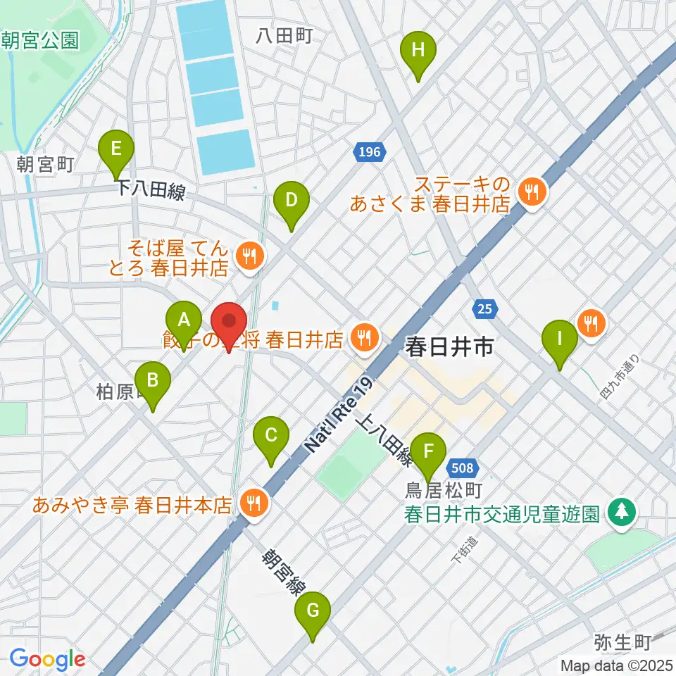 サウンド工房K&K周辺のコンビニエンスストア一覧地図