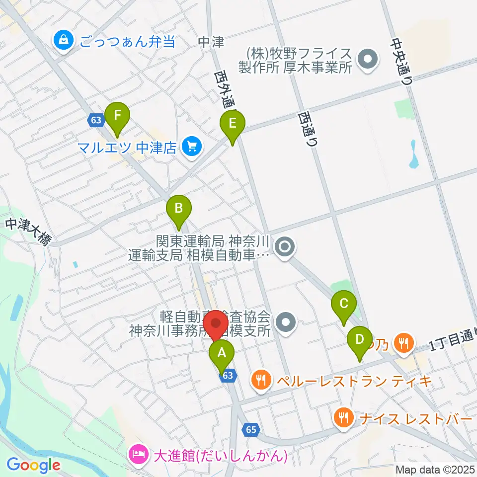コアアートスクエア周辺のコンビニエンスストア一覧地図