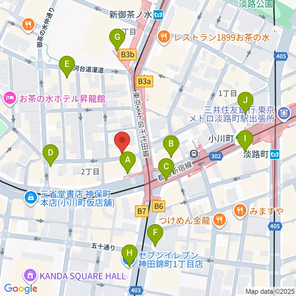 Hobo's周辺のコンビニエンスストア一覧地図