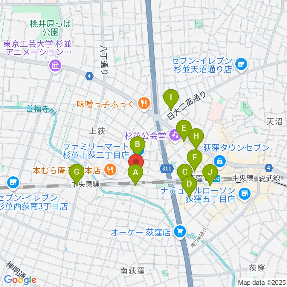 株式会社アイエムエス周辺のコンビニエンスストア一覧地図