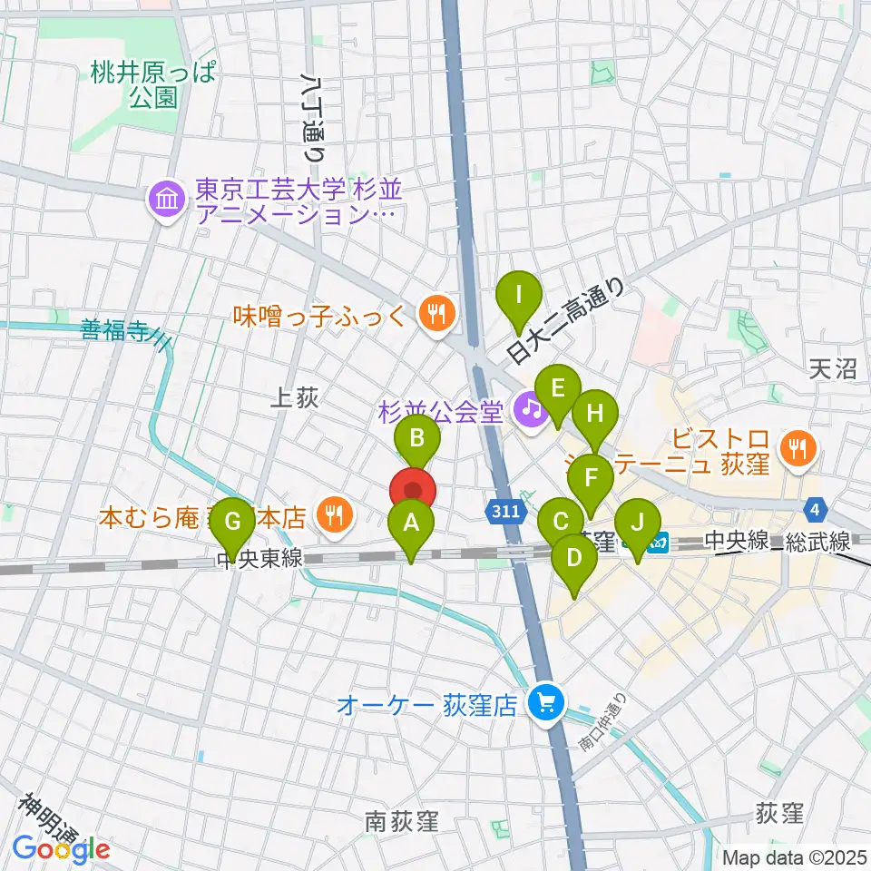 株式会社アイエムエス周辺のコンビニエンスストア一覧地図