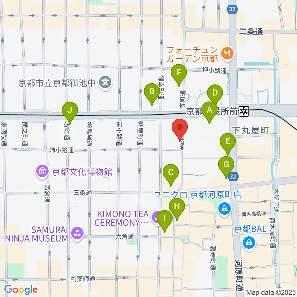 民族楽器コイズミ周辺のコンビニエンスストア一覧地図
