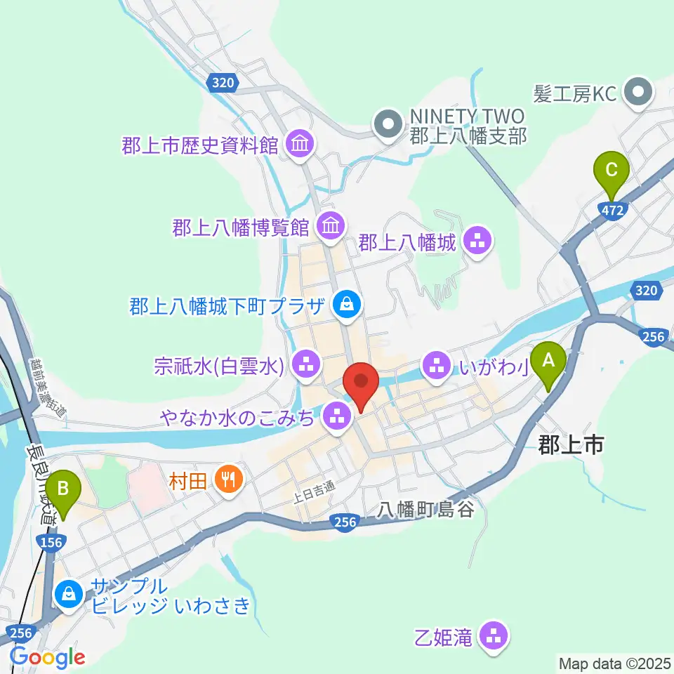 Ksound 小林楽器店周辺のコンビニエンスストア一覧地図