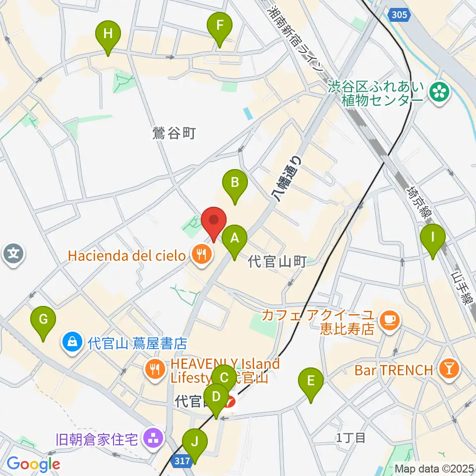 弦楽器専門店ラルジュ周辺のコンビニエンスストア一覧地図