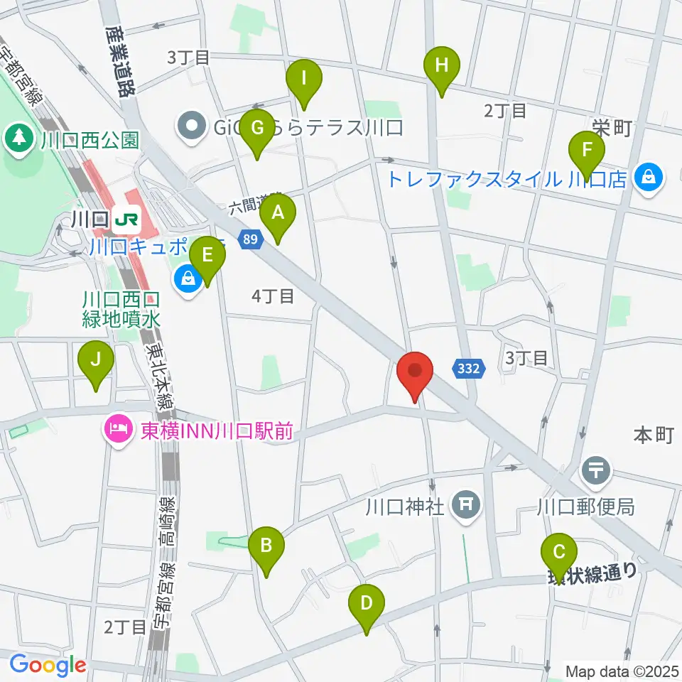 ラムトリックカンパニー周辺のコンビニエンスストア一覧地図