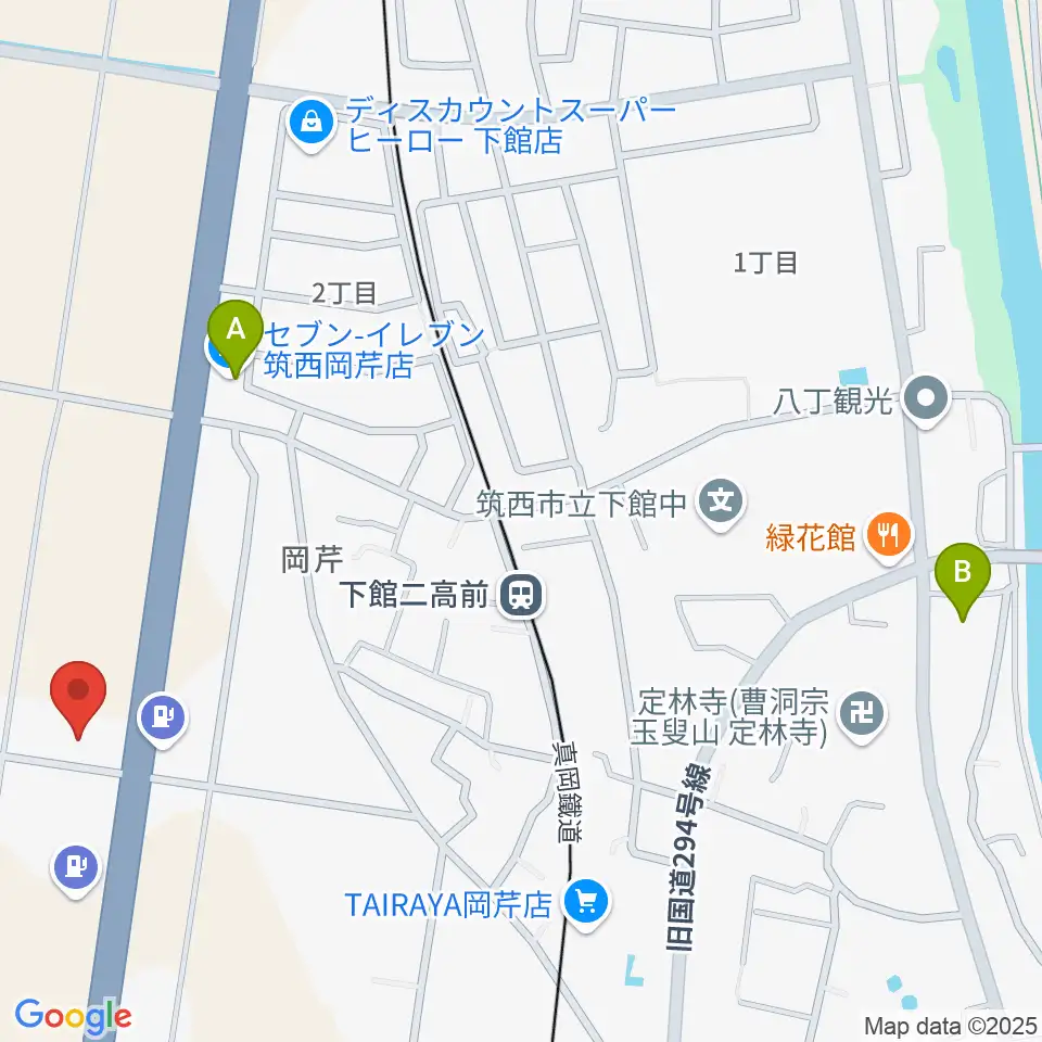 マルシン楽器周辺のコンビニエンスストア一覧地図