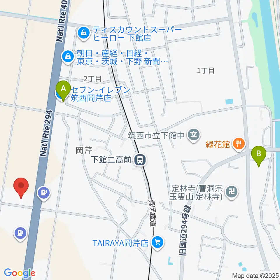 マルシン楽器周辺のコンビニエンスストア一覧地図