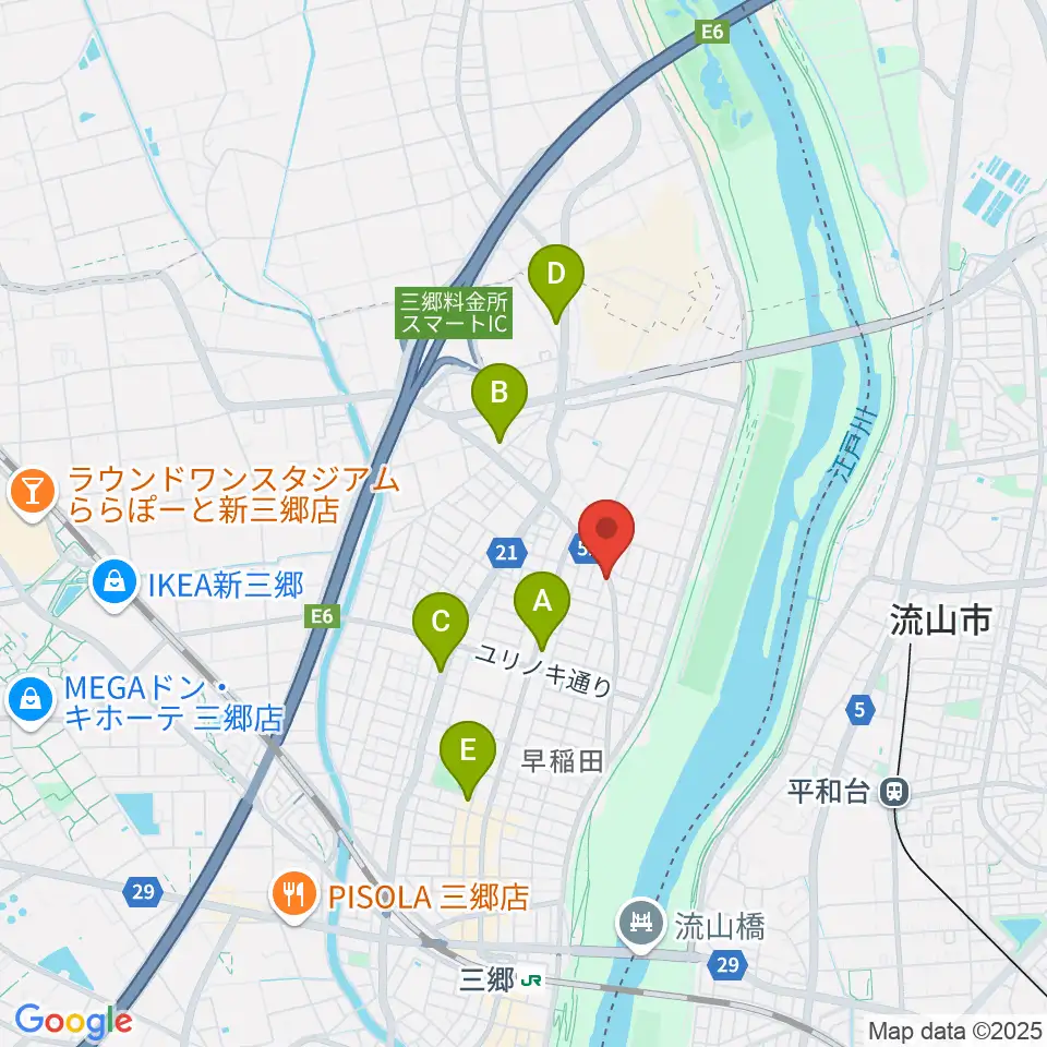 ナイス・インターナショナル周辺のコンビニエンスストア一覧地図