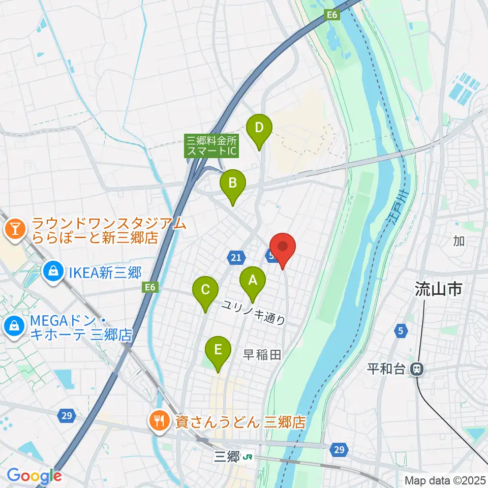ナイス・インターナショナル周辺のコンビニエンスストア一覧地図