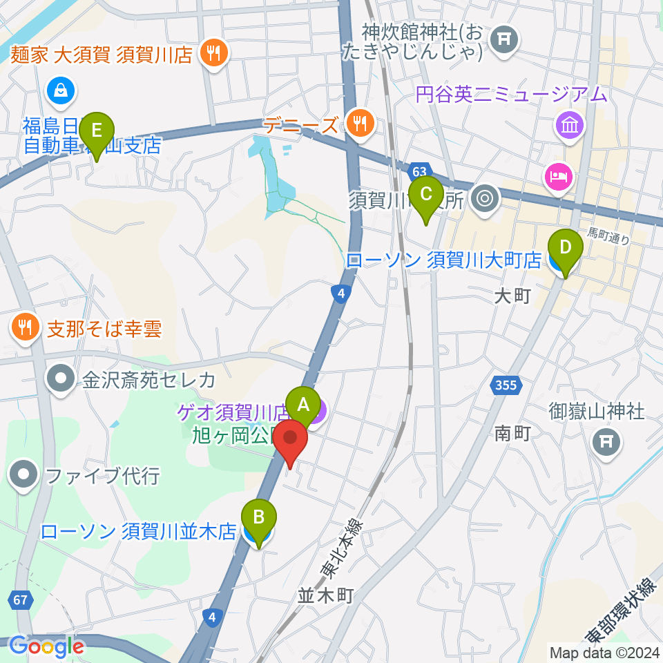 小野口木管楽器修理工房周辺のコンビニエンスストア一覧地図