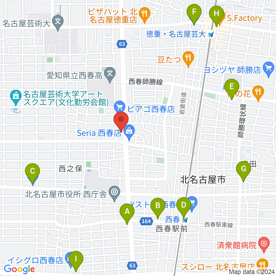 オタイレコード周辺のコンビニエンスストア一覧地図