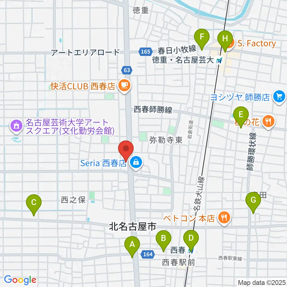 オタイレコード周辺のコンビニエンスストア一覧地図