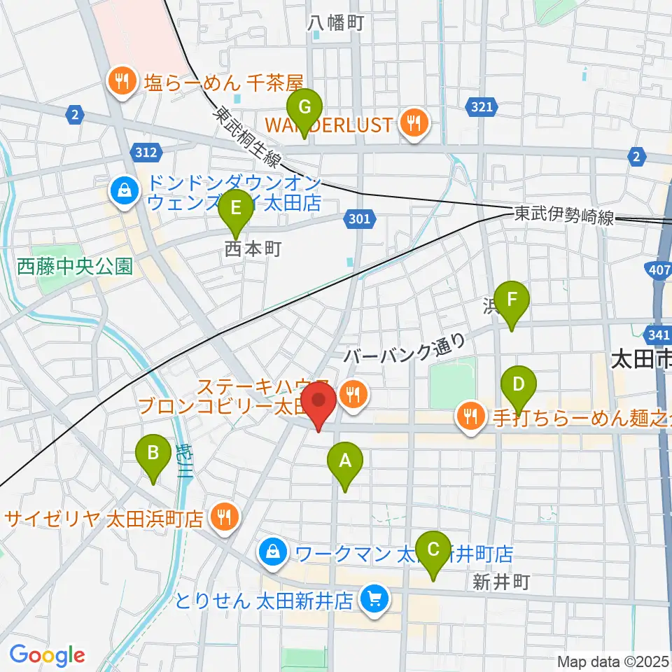 大津楽器店周辺のコンビニエンスストア一覧地図