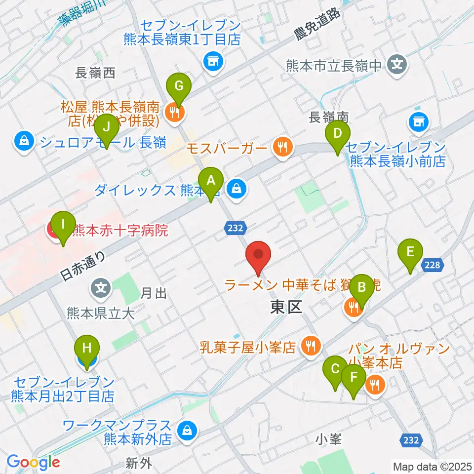 株式会社ピアノハープ社周辺のコンビニエンスストア一覧地図