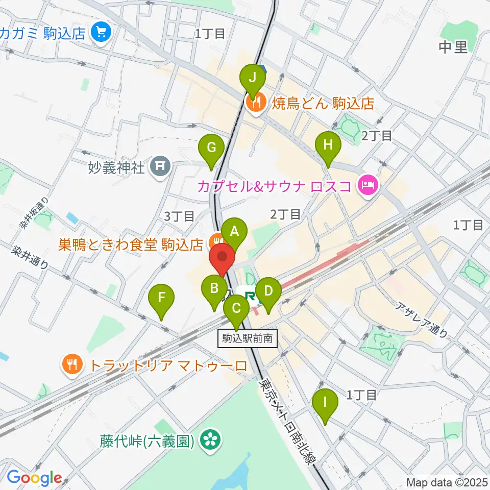 サト・テクノ・ミュージック周辺のコンビニエンスストア一覧地図
