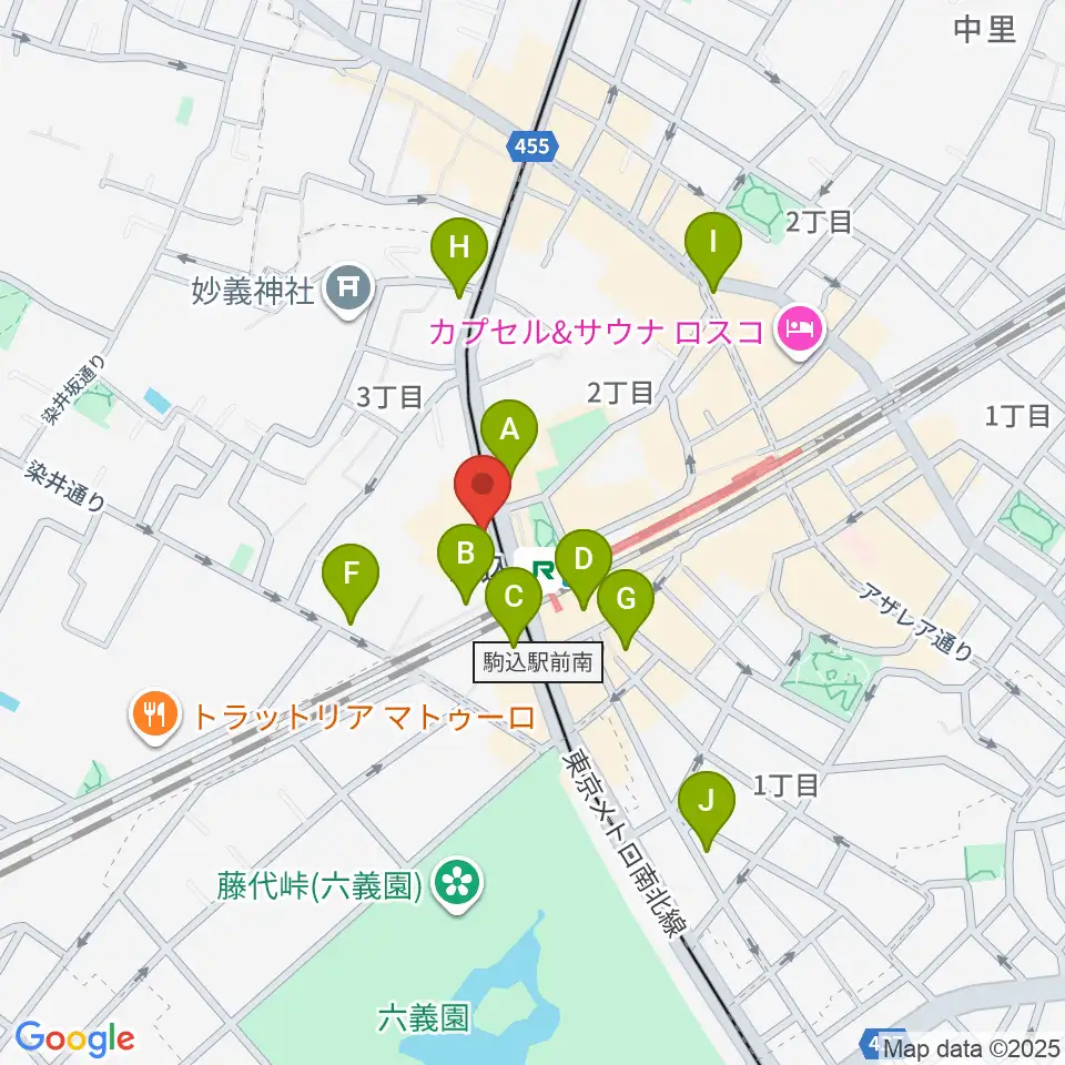 サト・テクノ・ミュージック周辺のコンビニエンスストア一覧地図