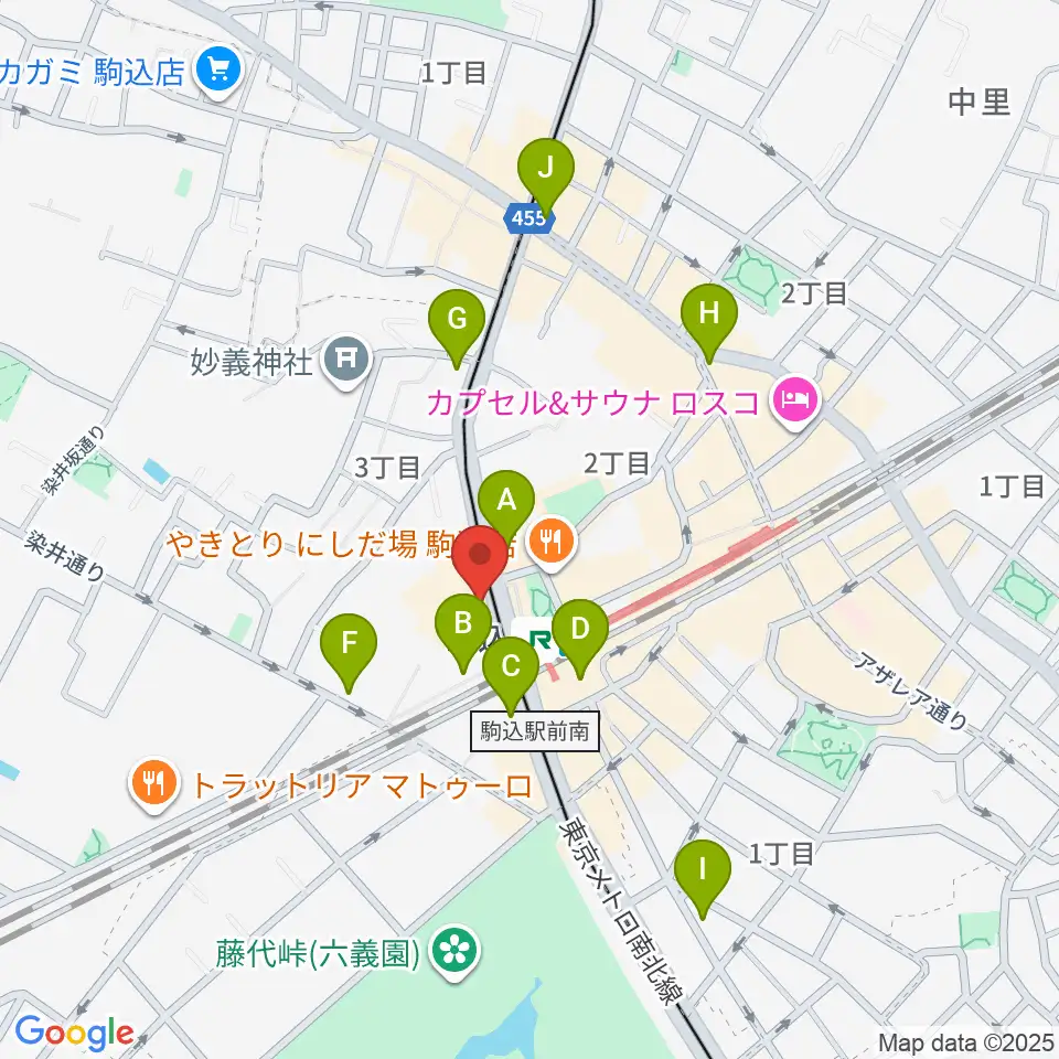 サト・テクノ・ミュージック周辺のコンビニエンスストア一覧地図