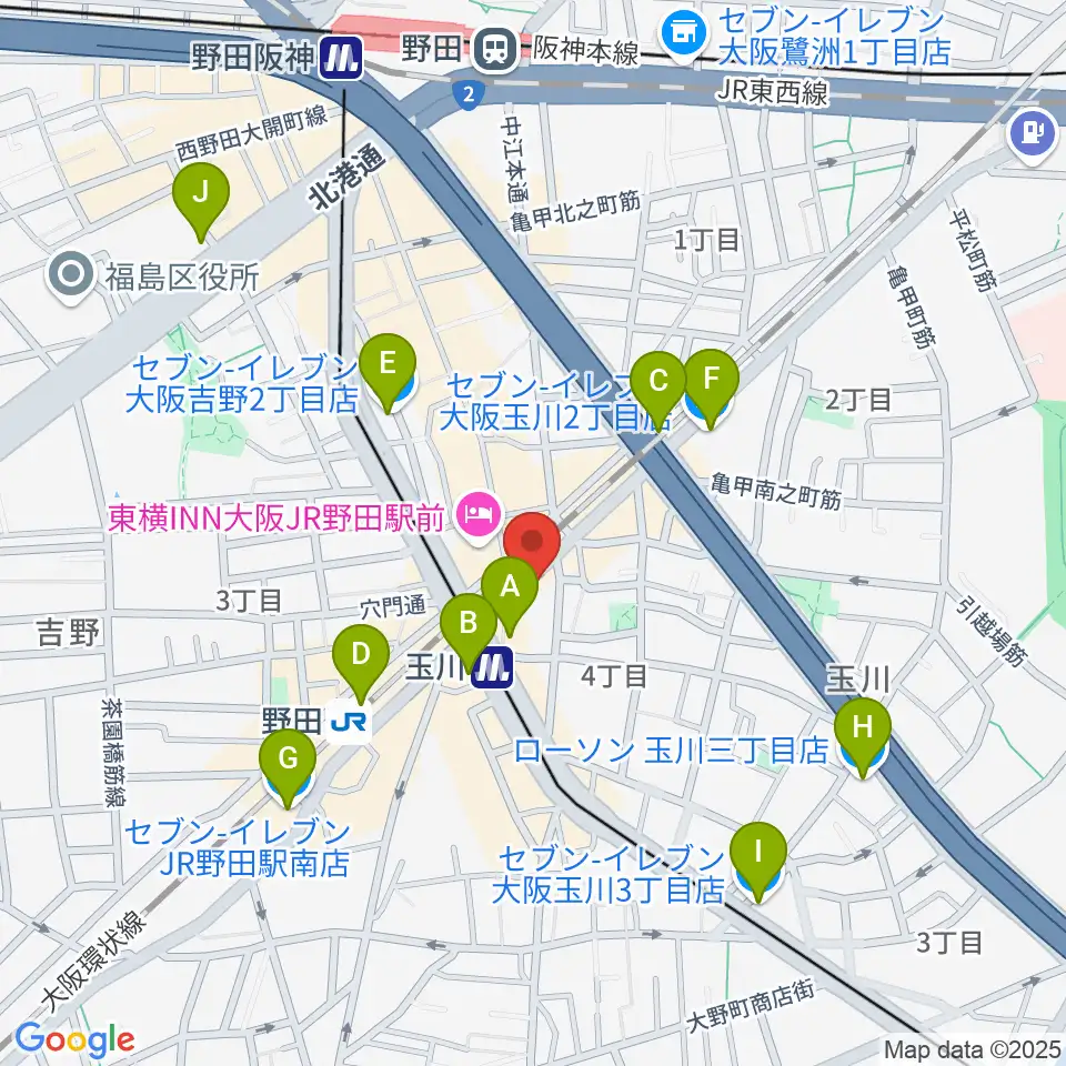 沖縄三線の店 佐々忠周辺のコンビニエンスストア一覧地図