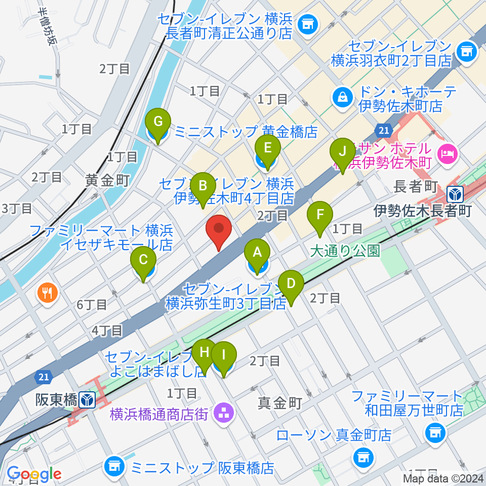 琴・三味線 志づか堂周辺のコンビニエンスストア一覧地図