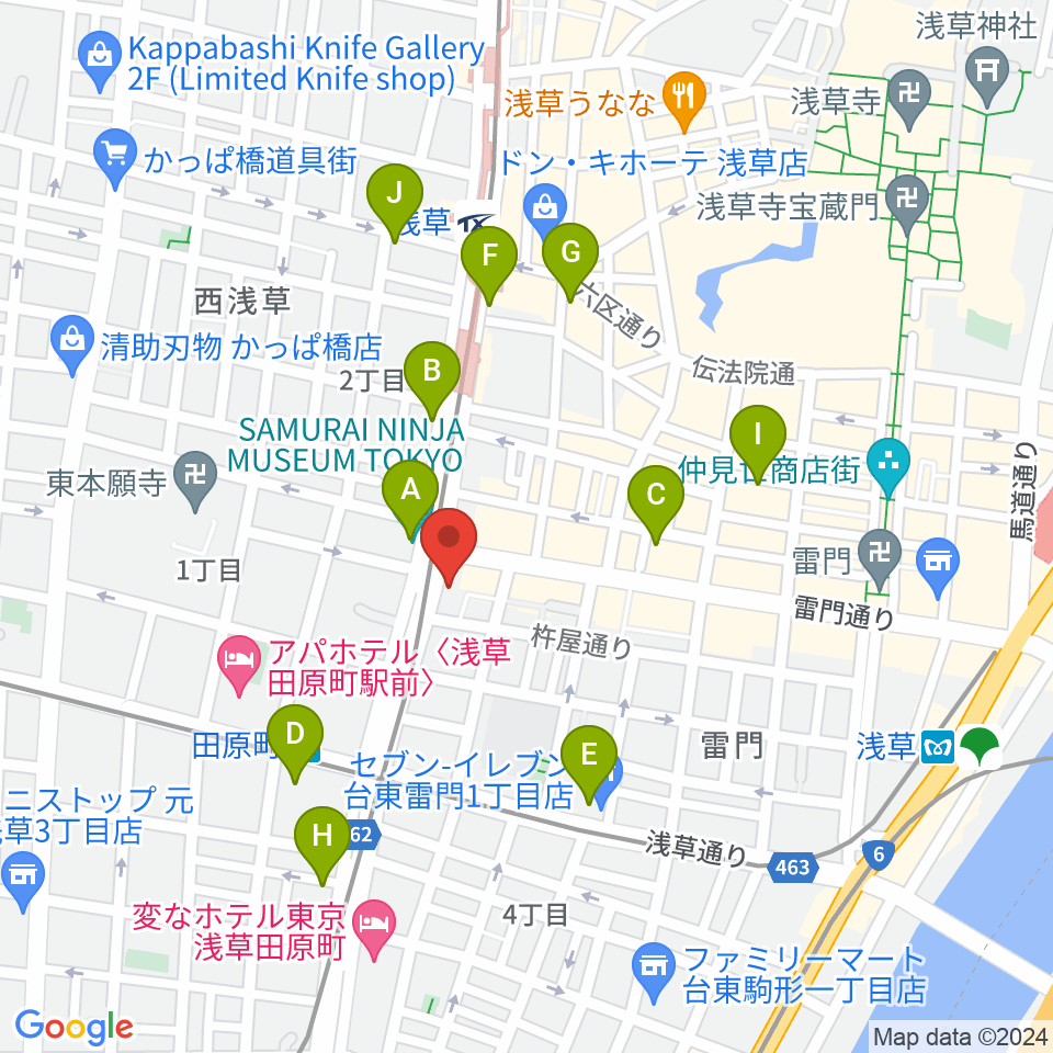 岡田屋布施周辺のコンビニエンスストア一覧地図