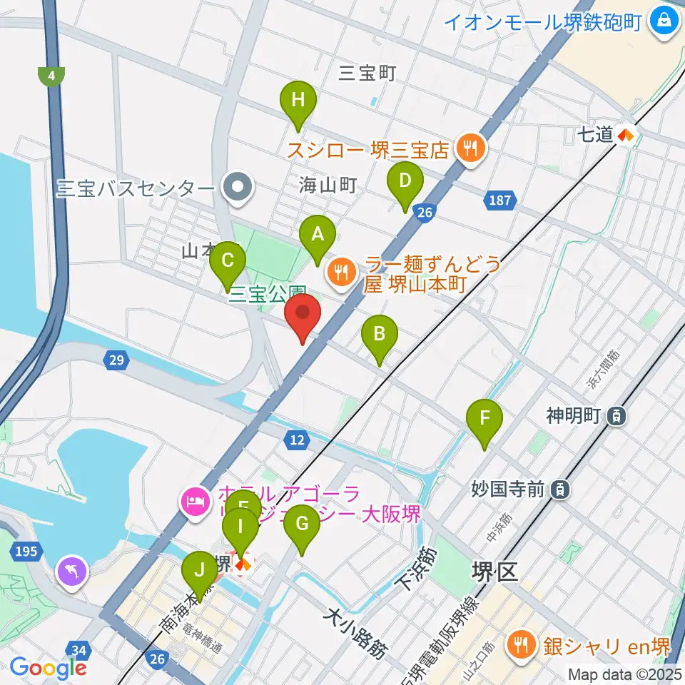 タケモトピアノ周辺のコンビニエンスストア一覧地図