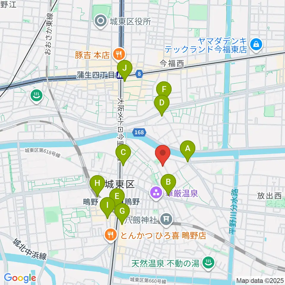 見附精機工業 vcyoyoの工房周辺のコンビニエンスストア一覧地図