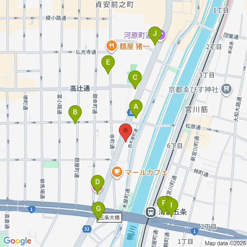 ロック・サーカス・スクウェア周辺のコンビニエンスストア一覧地図