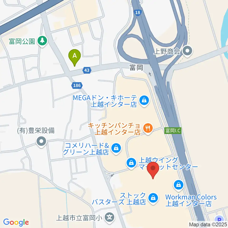 二葉楽器周辺のコンビニエンスストア一覧地図