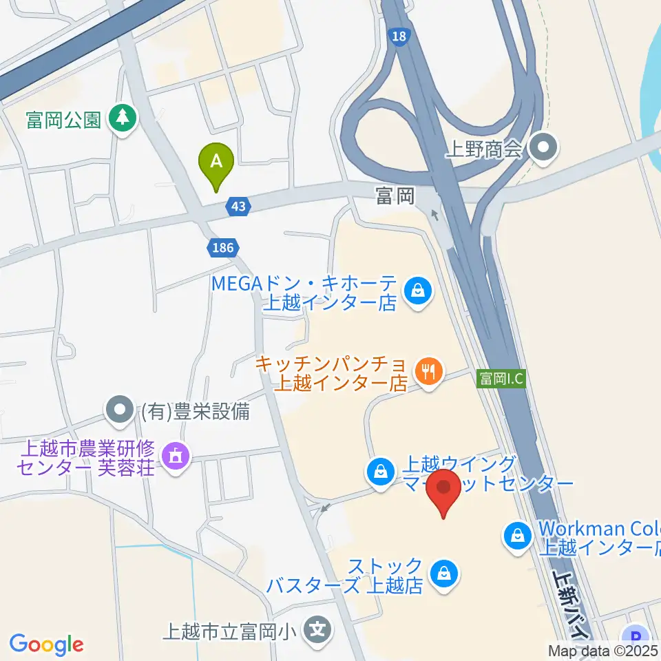 二葉楽器周辺のコンビニエンスストア一覧地図