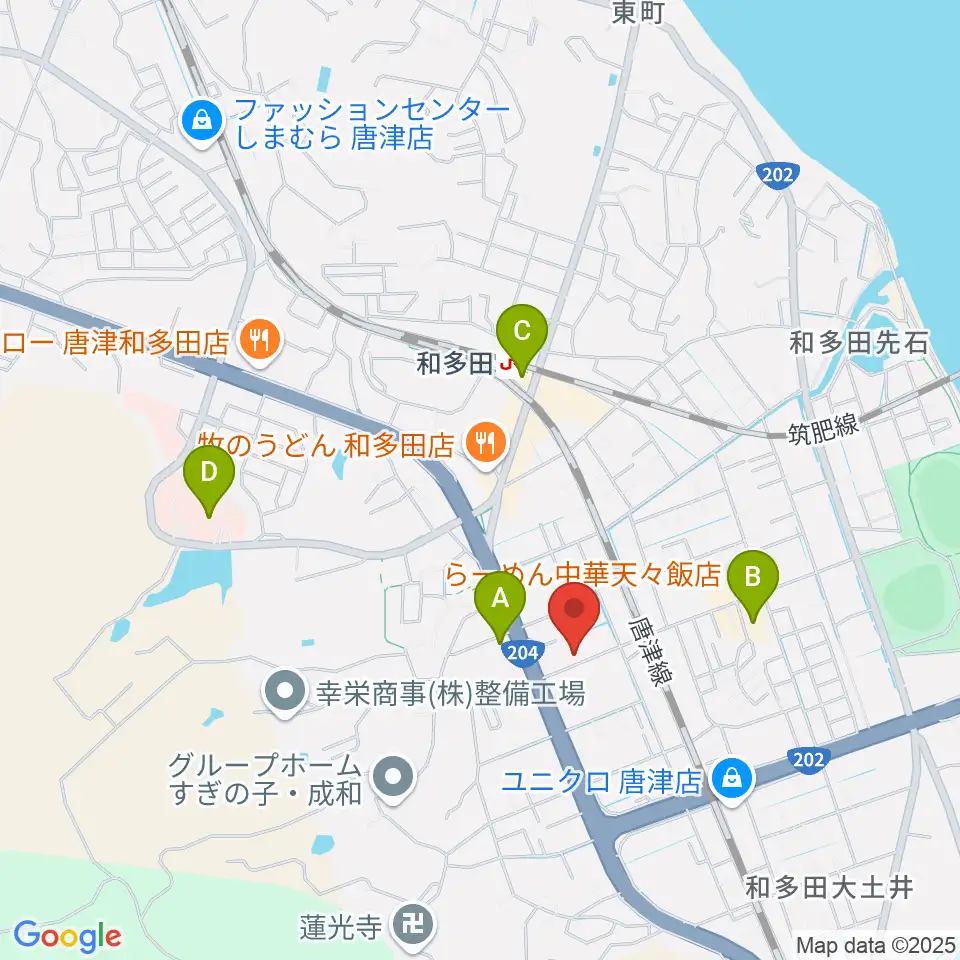 ミュージックサロン ハーモニー周辺のコンビニエンスストア一覧地図