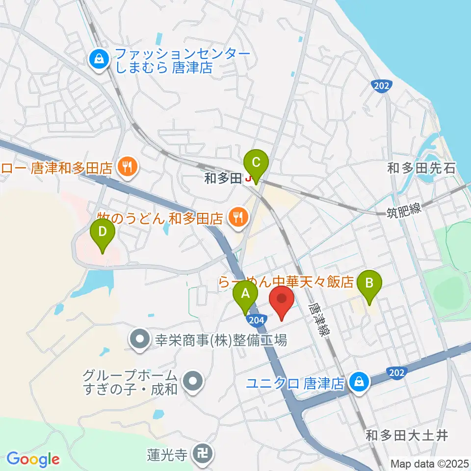 ミュージックサロン ハーモニー周辺のコンビニエンスストア一覧地図