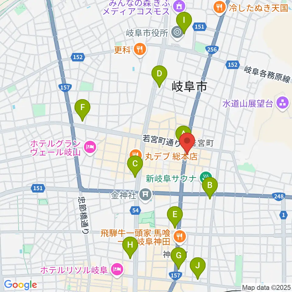 オワリヤ楽器周辺のコンビニエンスストア一覧地図