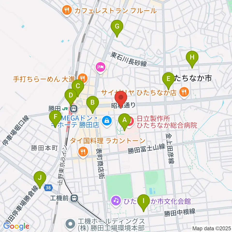 関山楽器 SEKIYAMA周辺のコンビニエンスストア一覧地図