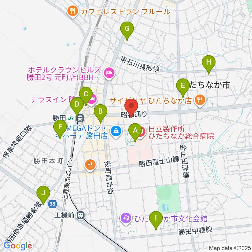 関山楽器 SEKIYAMA周辺のコンビニエンスストア一覧地図