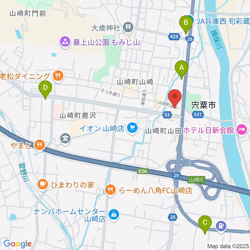 テレマン楽器周辺のコンビニエンスストア一覧地図